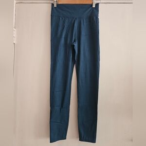 Madewell Women's Teal Green Leggings Size Small